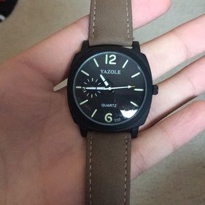 Yazole men’s 42mm watch.